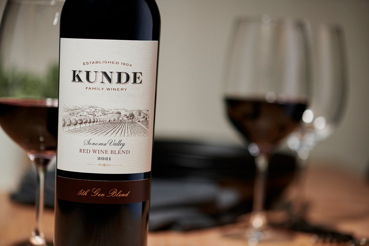 Kunde Family Winery - Products - 2021 Red Gen Blend, Sonoma Valley