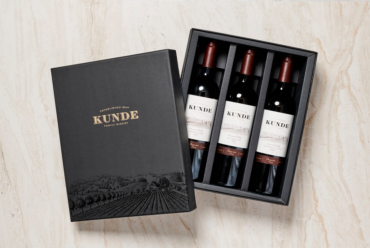 Wooden Wine Gift Box 1 Bottle – Sandy Road Vineyards